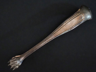 Vente aux enchères Pince à sucre de style Art déco en argent 925, poinçon Minerve.  Termi