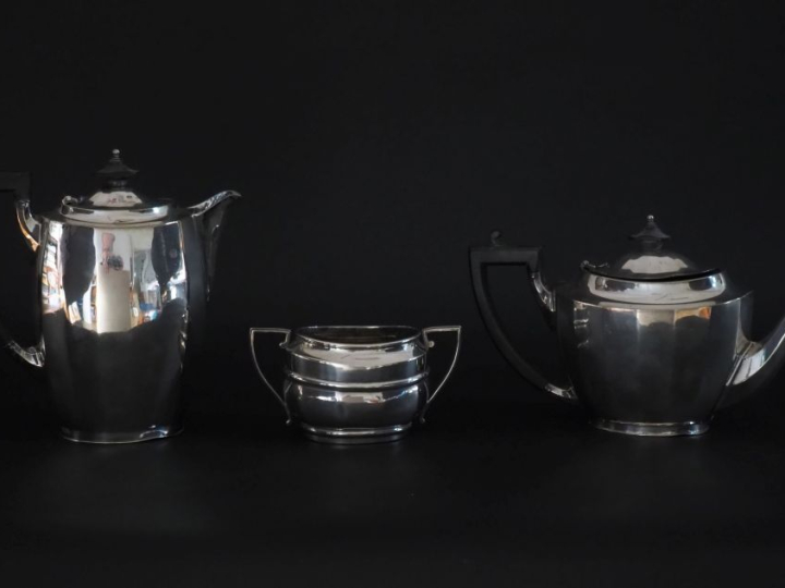 MAPPIN   WEBB'S - Princes Plate - London Sheffield Théière et cafetièr