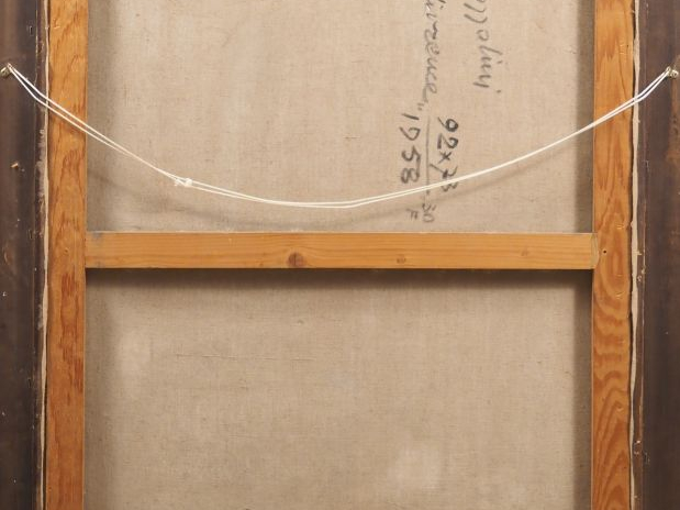 Silvano BOZZOLINI (1911-1998). « Délivrance », 1958 Huile sur toile, s