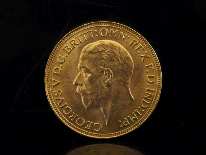 Souverain or, 1930.  FRAIS ACHETEURS 10% HT.   