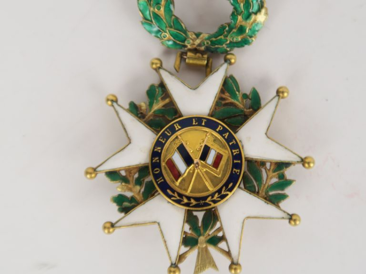 FRANCE  ORDRE DE LA LEGION D’HONNEUR Etoile d’officier IIIe République