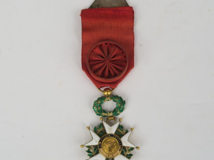 FRANCE  ORDRE DE LA LEGION D’HONNEUR Etoile d’officier IIIe République
