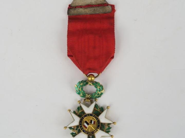 FRANCE  ORDRE DE LA LEGION D’HONNEUR Etoile d’officier IIIe République