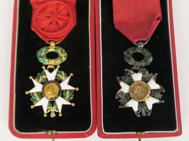 FRANCE  ORDRE DE LA LEGION D’HONNEUR Etoile d’officier IIIe République