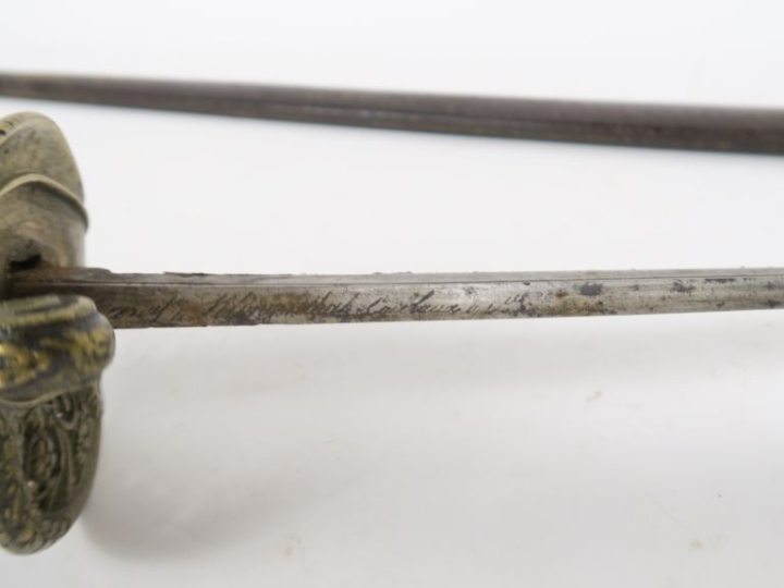 Sabre type 1855.  Dans l’état (Piqures, accidents et manques).