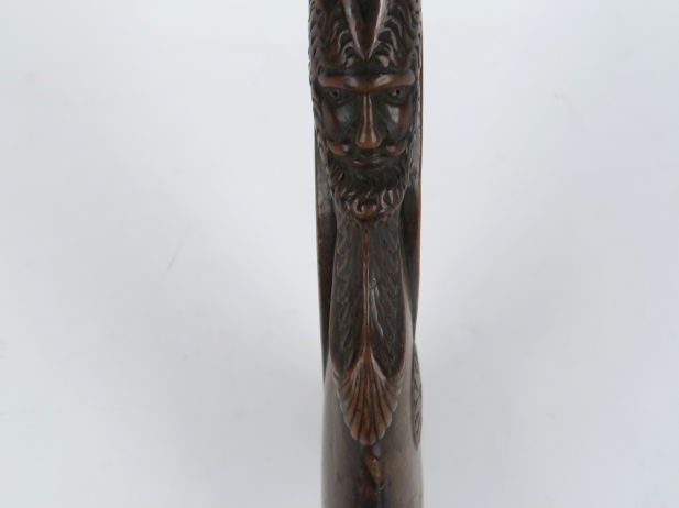 Fusil à percussion deux coups.  Canons en table ruban damas. Platines 