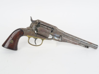 Vente aux enchères Revolver Remington Rider New model, six coups, calibre 36, double acti