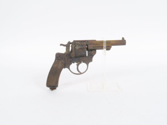 Vente aux enchères Revolver d’officier modèle 1874 S-1880, six coups, calibre 11/73 mm Ca