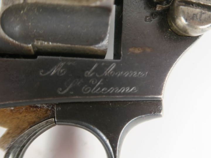 Revolver d’officier modèle 1874 S-1876, six coups, calibre 11/73 mm Ca