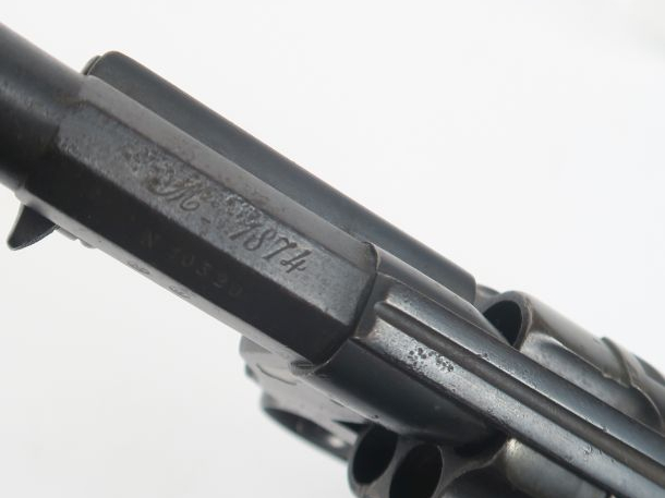 Revolver d’officier modèle 1874 S-1876, six coups, calibre 11/73 mm Ca