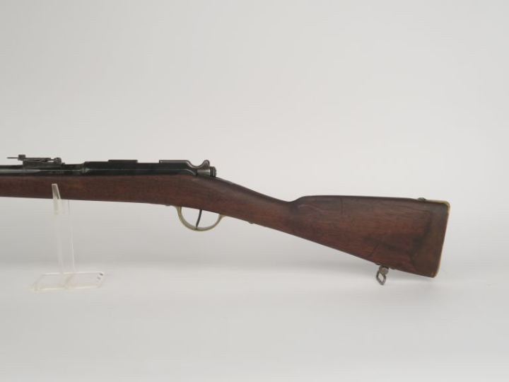 Mousqueton modèle 1874 Gras, modifié pour l’export en Asie.  Canon ave