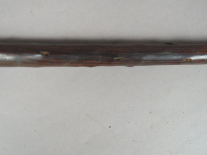 Canne fusil « Etoile », un coup, calibre 9 mm annulaire.  Poignée cour