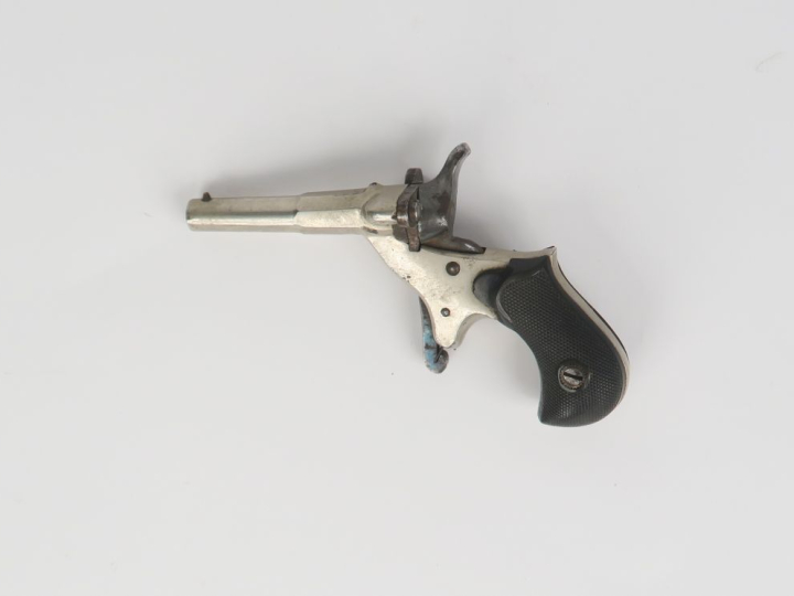 Pistolet de cycliste, un coup, calibre 5,5 mm.  A.B.E. Vers 1880