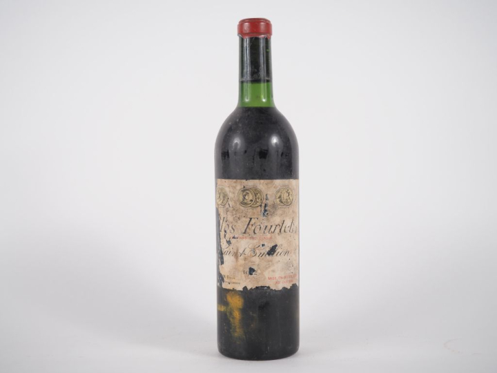 1 BOUTEILLE CLOS FOURTET 1er GCC ST ÉMILION - 1972 - BG/ETA/CAPSULE AB