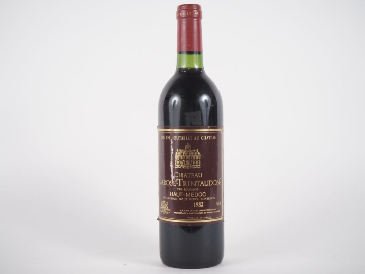 1 BOUTEILLE CHATEAU LAROSE TRINTAUDON CB HAUT MÉDOC - 1982 - BG/ETLA
