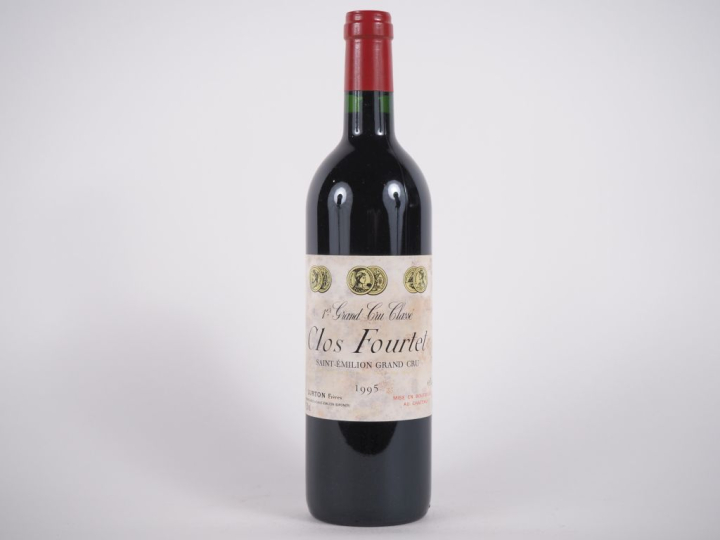 1 BOUTEILLE CLOS FOURTET 1er GCC ST ÉMILION - 1995