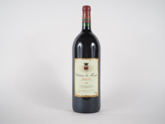 Vente aux enchères 1 MAGNUM CHÂTEAU LA MONDE BORDEAUX - 1995