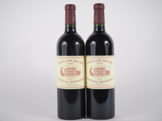 Vente aux enchères 2 BOUTEILLES PAVILLON ROUGE DU CHÂTEAU MARGAUX - 2004