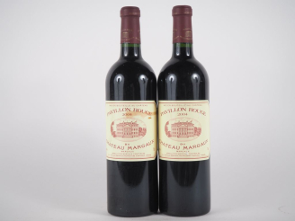 Vente aux enchères 2 BOUTEILLES PAVILLON ROUGE DU CHÂTEAU MARGAUX - 2004 - 1 ELT