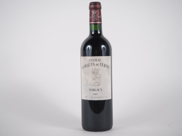 1 BOUTEILLE CHÂTEAU MARQUIS DE TERME GCC MARGAUX - 2005