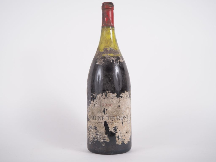 1 MAGNUM BEAUNE 1er CRU 'TEURONS' BOUCHARD PÈRE   FILS - 1986 - 7,5 CM