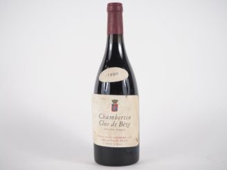Vente aux enchères 1 BOUTEILLE CHAMBERTIN CLOS DE BÈZE DOMAINE ROBERT GROFFIER   FILS - 1