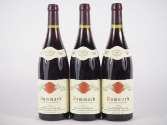 Vente aux enchères 3 BOUTEILLES POMMARD MICHEL REBOURGEON - 1997