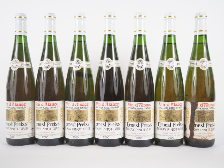 7 BOUTEILLES TOKAY PINOT GRIS 'CUVÉE PARTICULIÈRE' ERNEST PREISS - 200