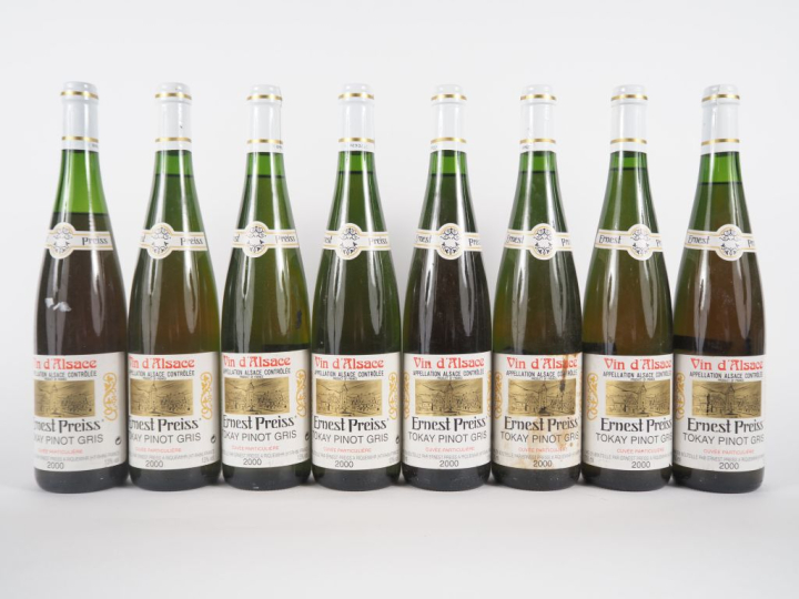 8 BOUTEILLES TOKAY PINOT GRIS 'CUVÉE PARTICULIÈRE' ERNEST PREISS - 200