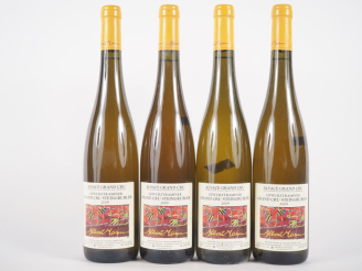 Vente aux enchères 4 BOUTEILLES GEWURZTRAMINER GC 'STEINGRUBLER' ALBERT MANN - 2009