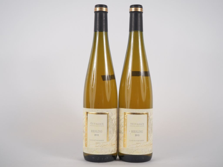 2 BOUTEILLES RIESLING CAVE DE TURCKEIM - 2013
