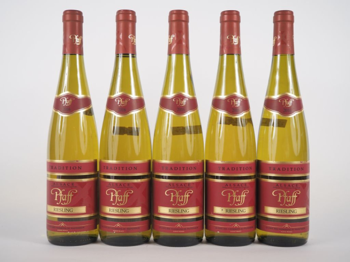 5 BOUTEILLES RIESLING 'TRADITION' PFAFF - 2016