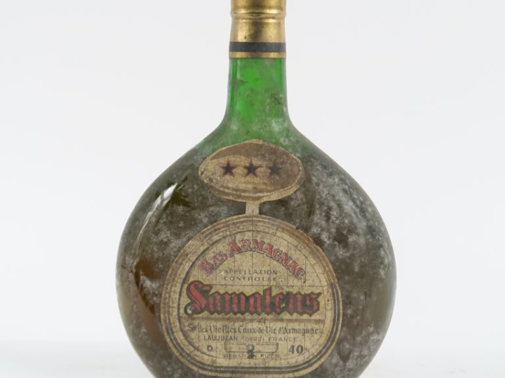 1 VIEILLE BOUTEILLE ARMAGNAC SAMALENS *** - BS