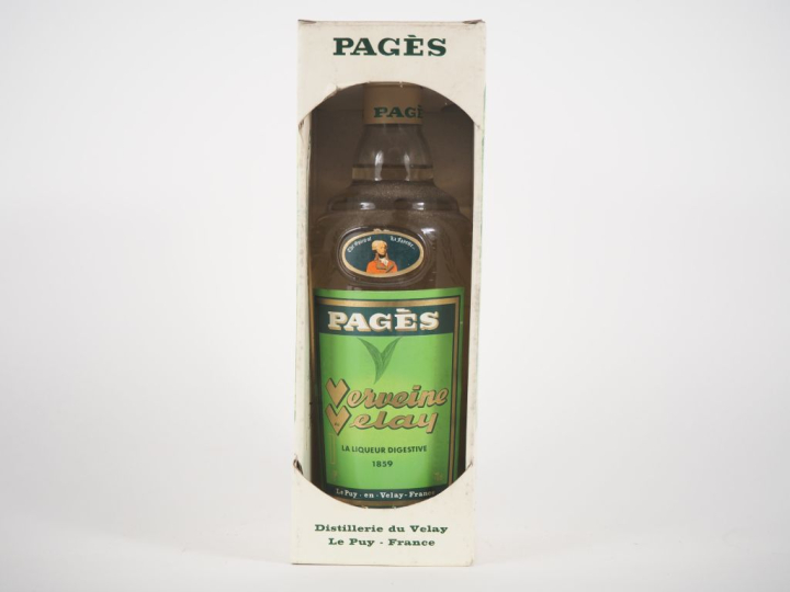 1 BOUTEILLE VERVEINE VELAY PAGÈS 40° - COFFRET