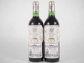 Vente aux enchères 2 BOUTEILLES MARQUES DE RISCAL 'RESERVA' RIOJA - 1994