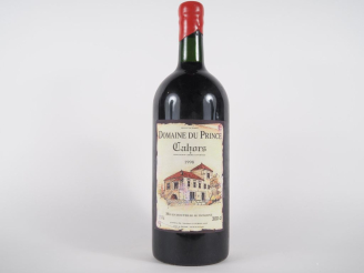 Vente aux enchères 1 MAGNUM DOMAINE DU PRINCE CAHORS - 1998 - CBO