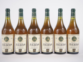Vente aux enchères 6 BOUTEILLES ARBOIS ANDRÉ   MIREILLE TISSOT - 1998