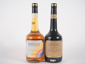 Vente aux enchères 2 BOUTEILLES BANYULS CELLIER DES TEMPLIERS : 1 CUVÉE DU 3EME MILLÉNAIR