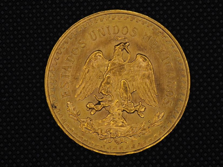 1 pièce de 50 pesos, or FRAIS ACHETEUR : 10 % HT   