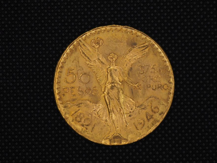 1 pièce de 50 pesos, or FRAIS ACHETEUR : 10 % HT   