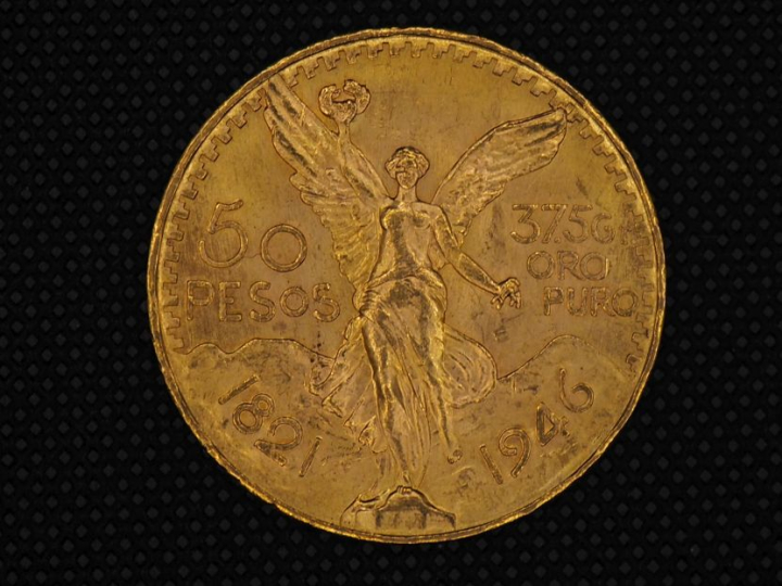 1 pièce de 50 pesos, or FRAIS ACHETEUR : 10 % HT   