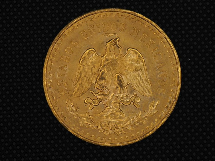 1 pièce de 50 pesos, or FRAIS ACHETEUR : 10 % HT   