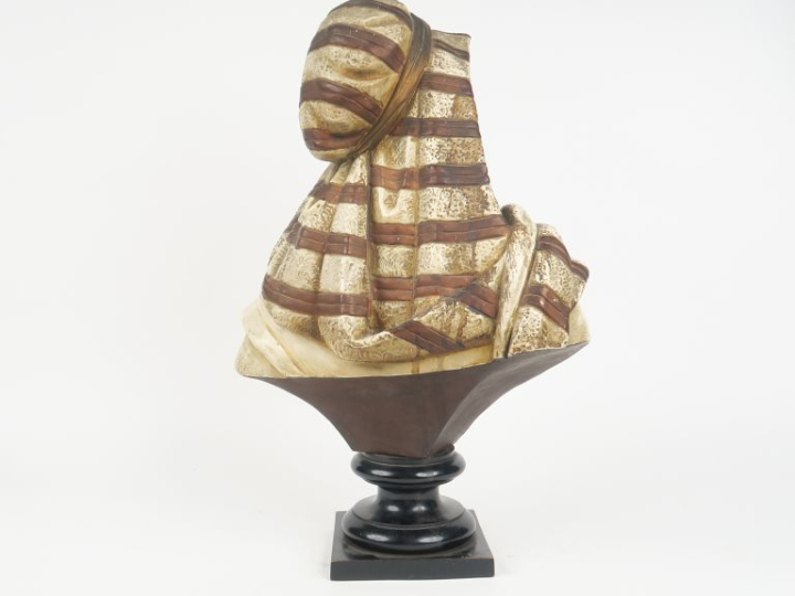 KOENIG ET LENGSFELD à Cologne. (attribuée à) "Le maure" Sculpture 1900