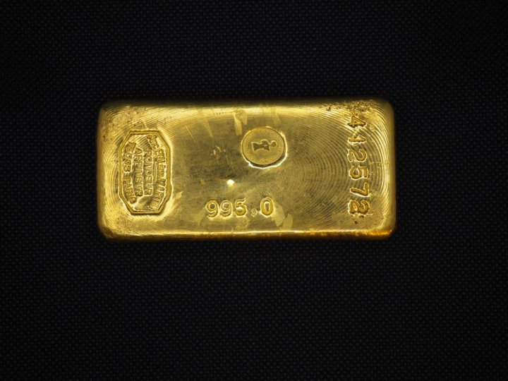 Lingot d'or  Titre : 995 g numéroté 412572 Avec son certicat   