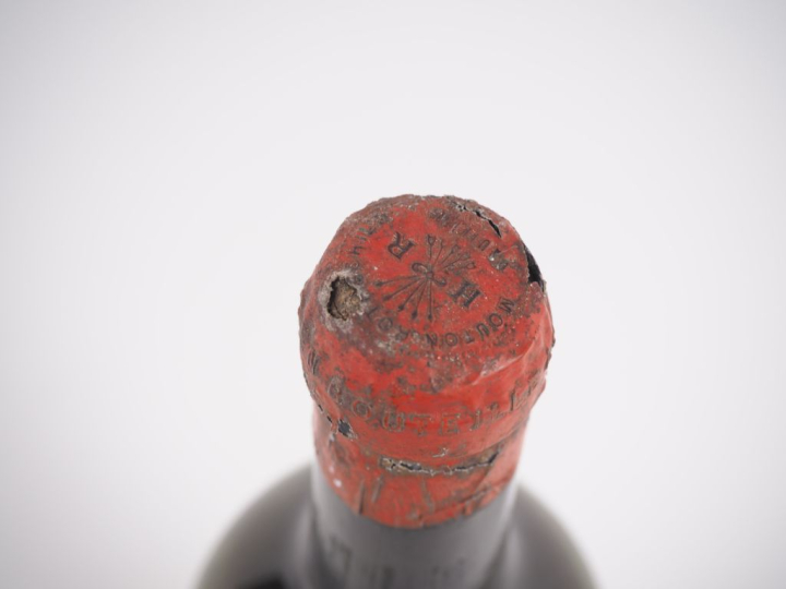 1 BOUTEILLE CHÂTEAU MOUTON ROTHSCHILD 1er GCC PAUILLAC - 1924 - PRÉSUM