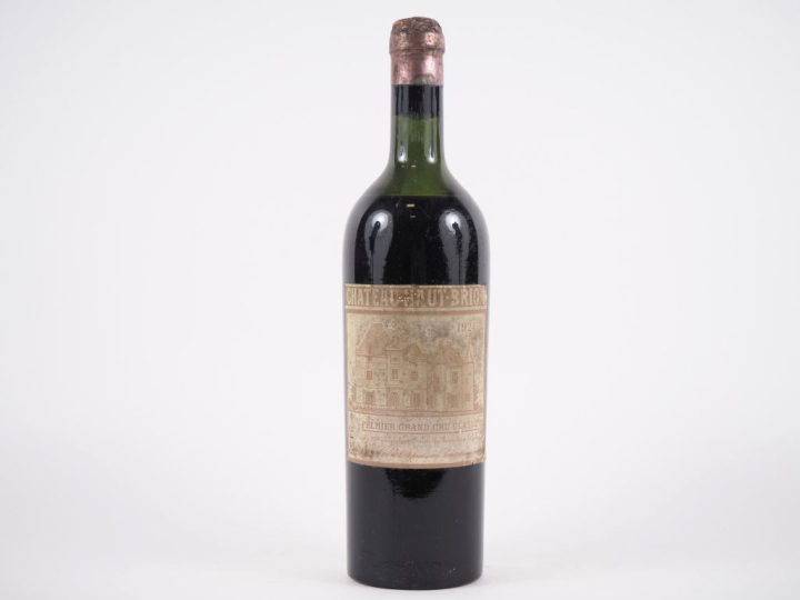 1 BOUTEILLE CHÂTEAU HAUT BRION 1er GCC GRAVES - 1924 - BEP/EF/BOUCHON 