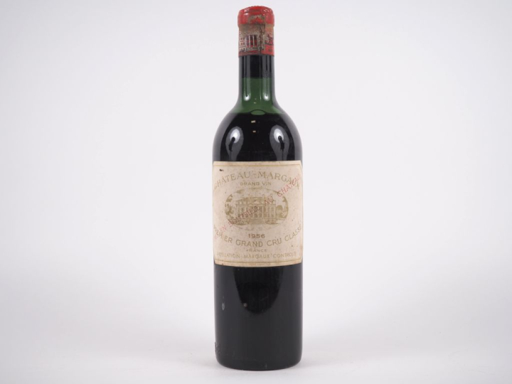 1 BOUTEILLE CHÂTEAU MARGAUX 1er GCC MARGAUX - 1956 - HEP/ELF