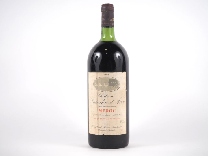 1 MAGNUM CHÂTEAU PATACHE D'AUX CB MÉDOC - 1982 -  BG/ELA