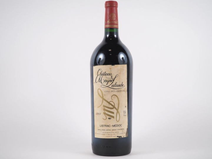 1 MAGNUM CHÂTEAU MAYNE LALANDE CB LISTRAC MÉDOC - 1988 - ELA