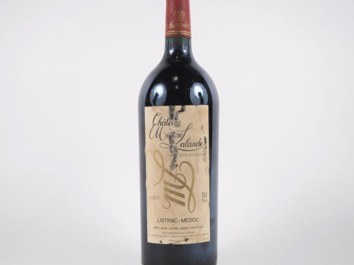 1 MAGNUM CHÂTEAU MAYNE LALANDE CB LISTRAC MÉDOC - 1988 - EA